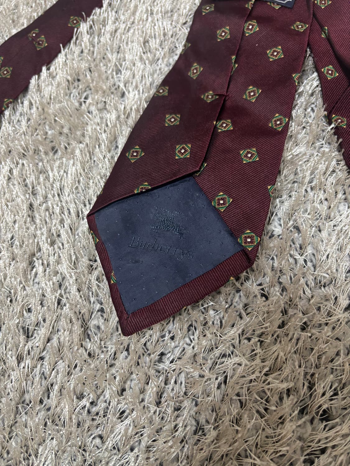 미국제 버버리 실크 100프로 넥타이 상품이미지4
