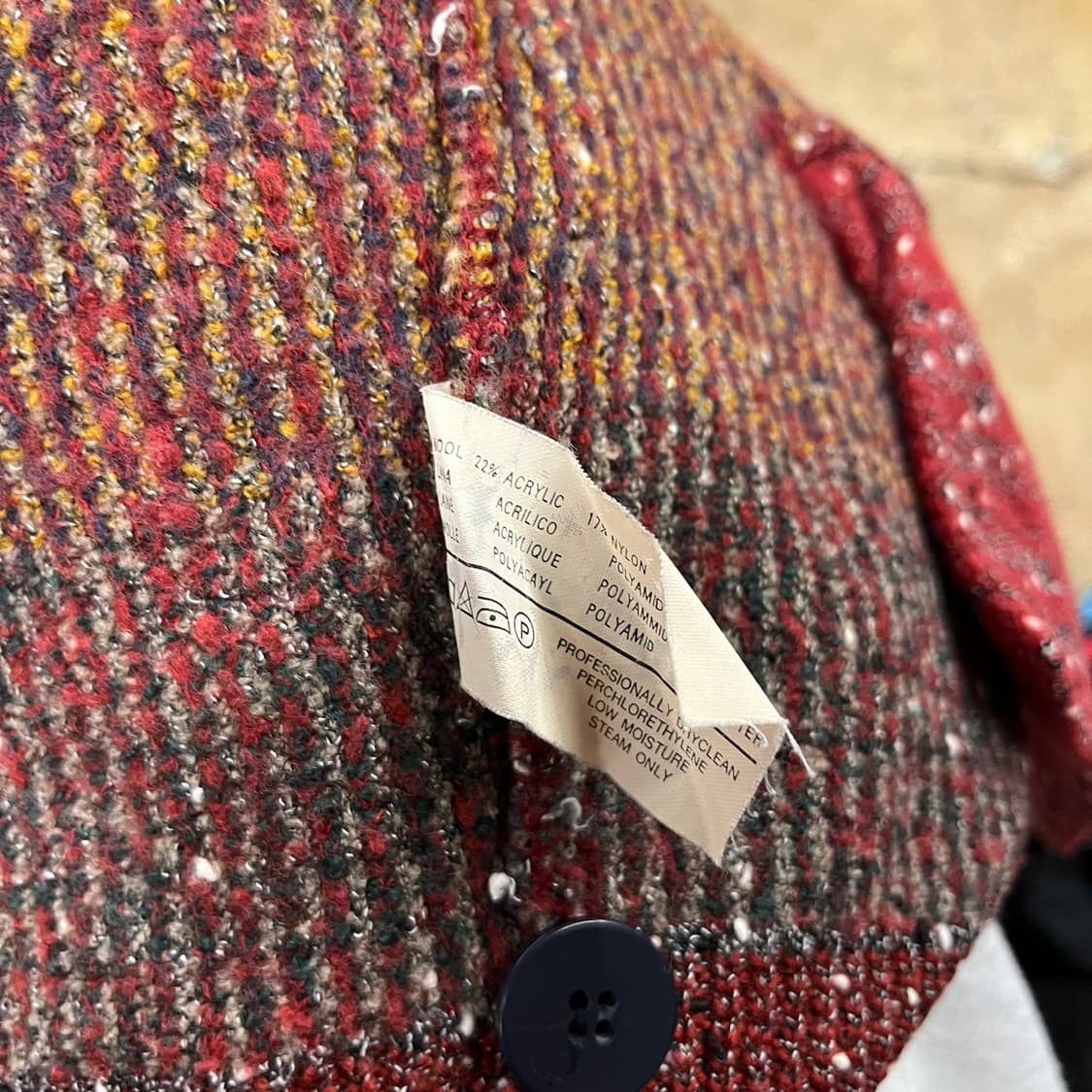 [정품] 미쏘니 패턴 니트 조끼 베스트 b16 상품이미지5