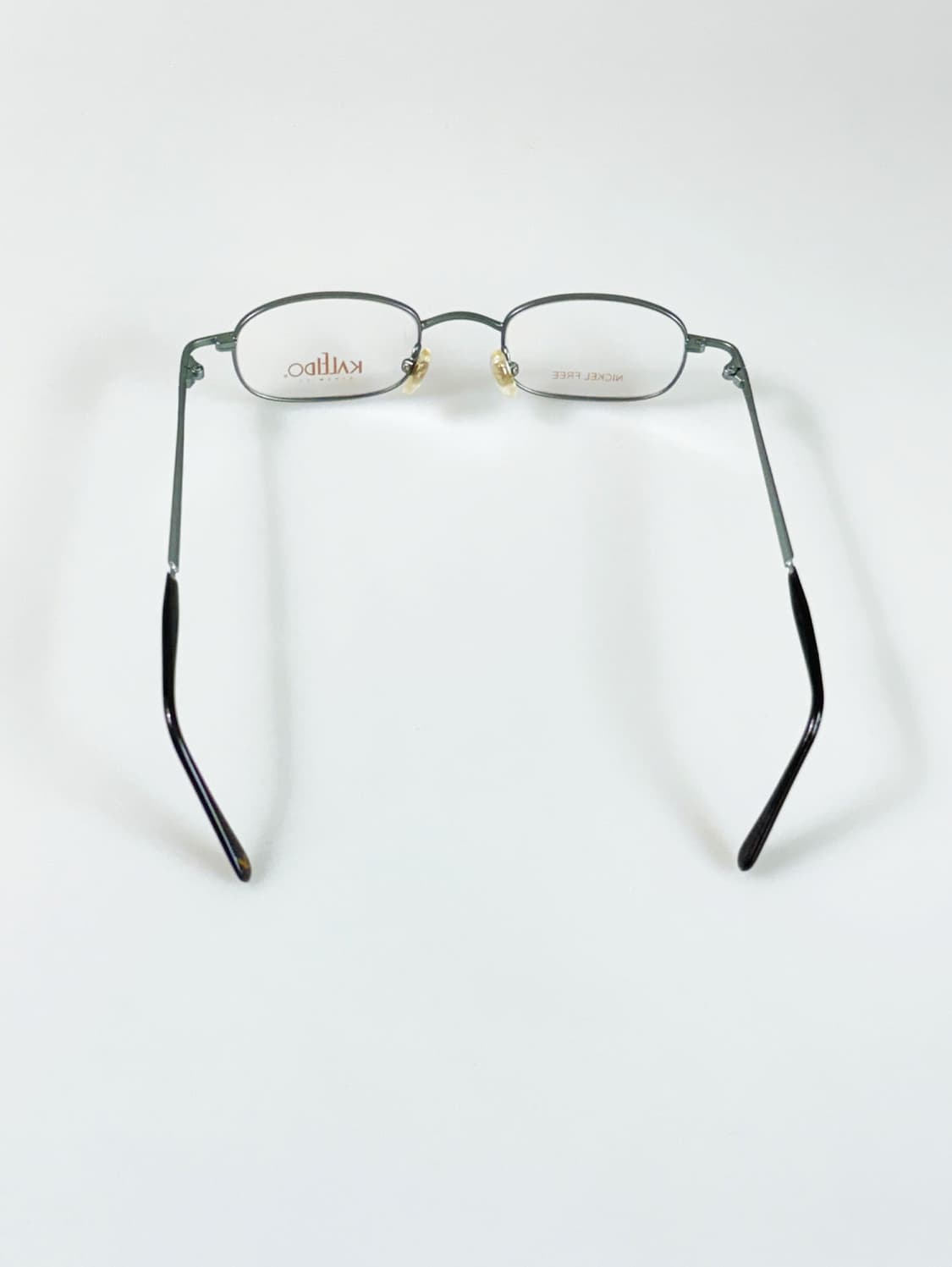 90s KALEIDO 슬림 오벌 메탈 프레임 빈티지 안경 상품이미지5