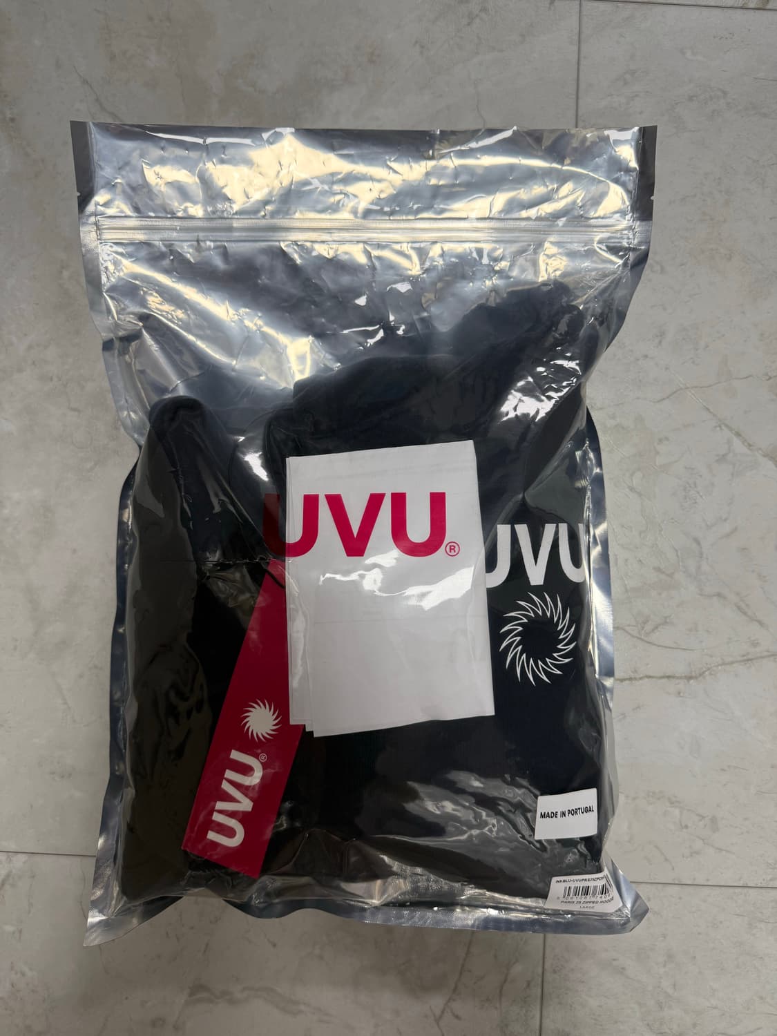UVU/ Paris 25 Zipped Hoodie Ink Blue/L 상품이미지4