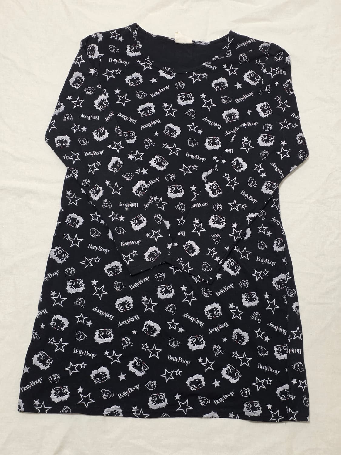 BETTYBOOP 베티붑 패턴 너드 일본빈티지 원피스 상품이미지4