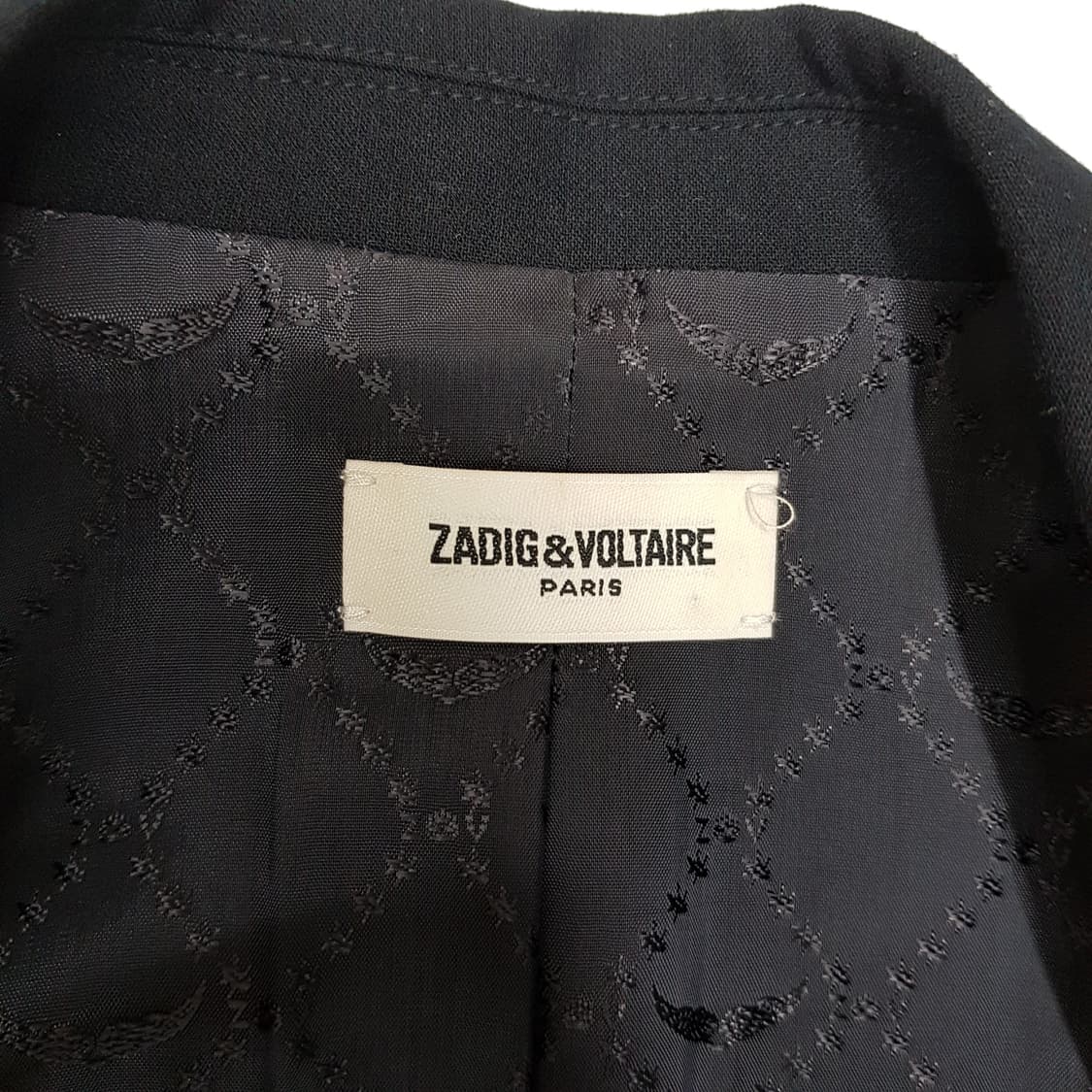 쟈딕앤볼테르 LOVE 백스터드 포인트 블랙 테일러드 자켓 34사이즈 상품이미지7