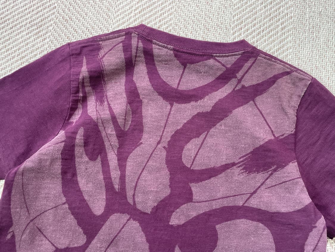 빈티지 핸드드로잉 파이럿 후크 반팔티셔츠 J04384 상품이미지3