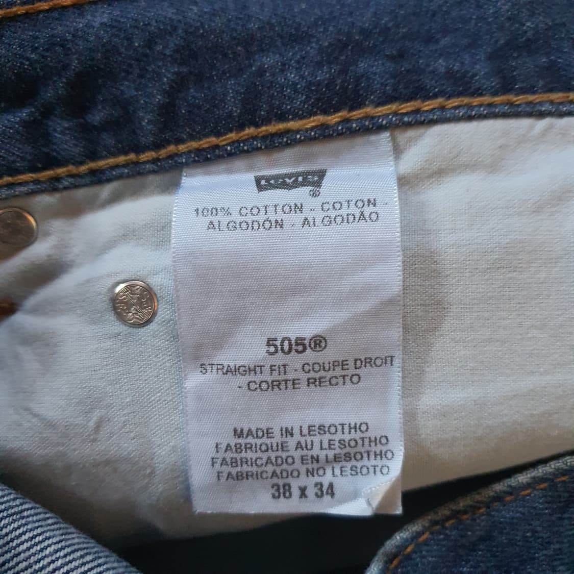 리바이스 505 빈티지 데님 팬츠 No.41 상품이미지4
