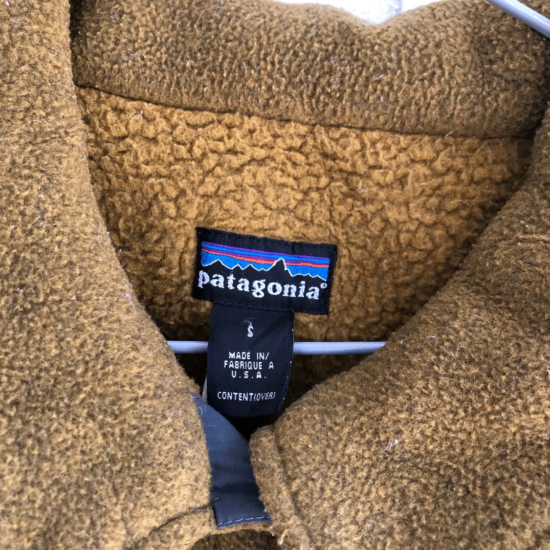 90s 일본판 파타고니아 플리스 반코트 자켓 상품이미지2