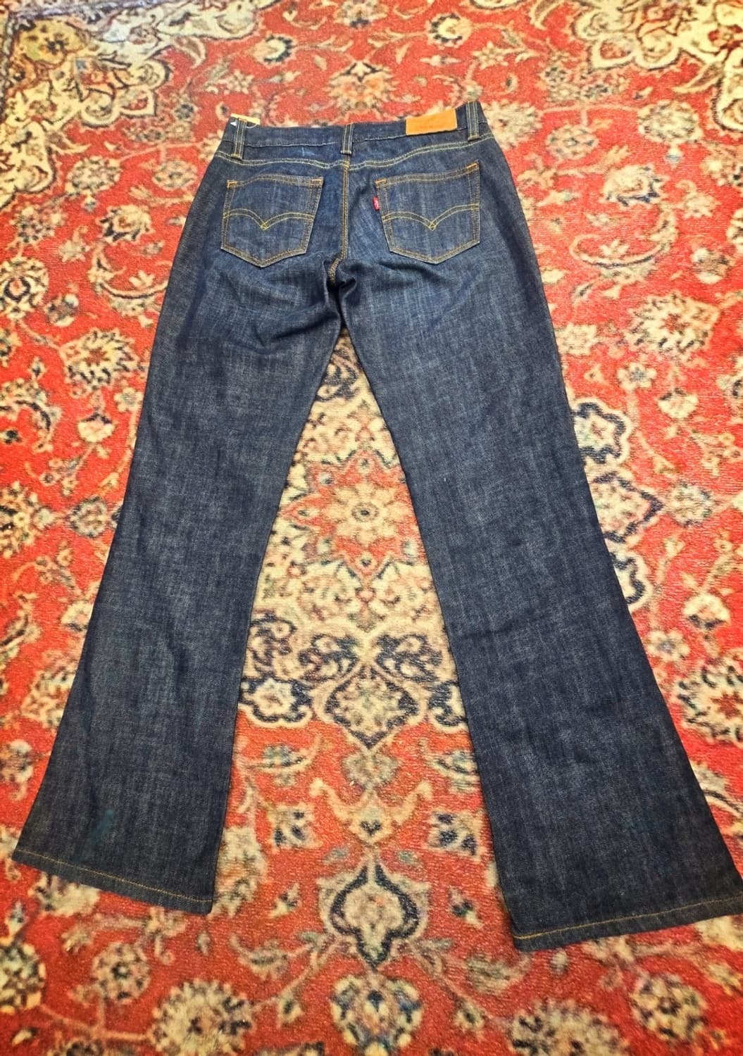 리바이스(Levi's) 빈티지 로우라이즈 부츠컷 생치 데님팬츠  상품이미지2