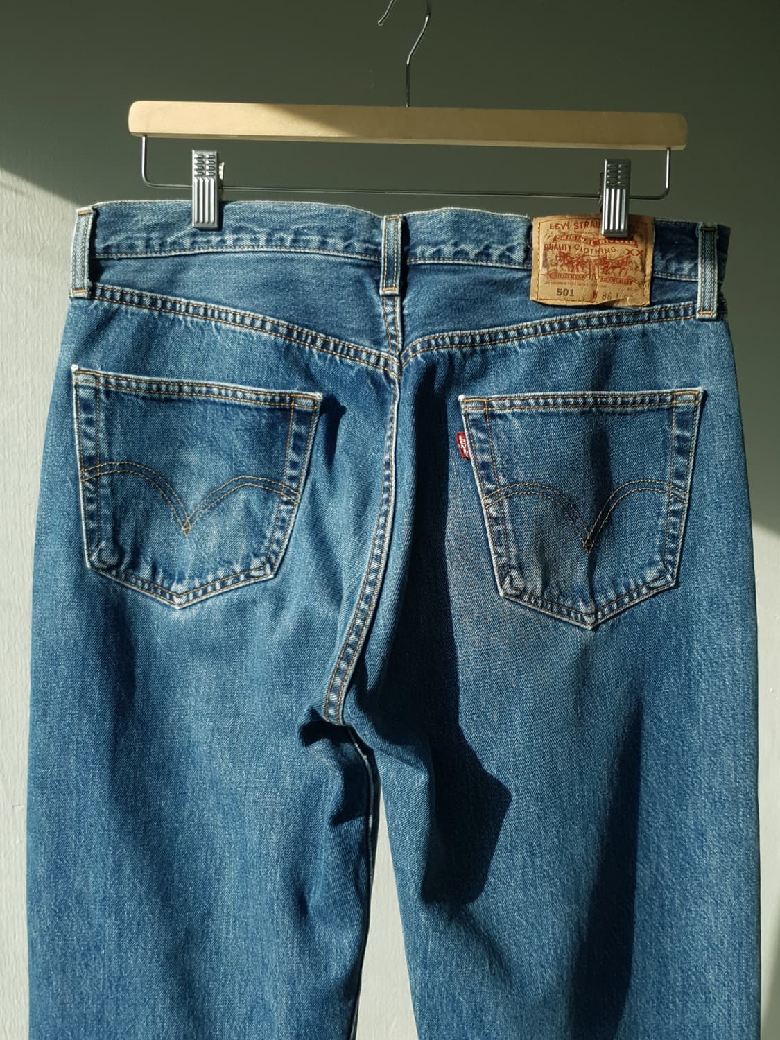 90s~00s Levi's 501 denim pants 상품이미지9