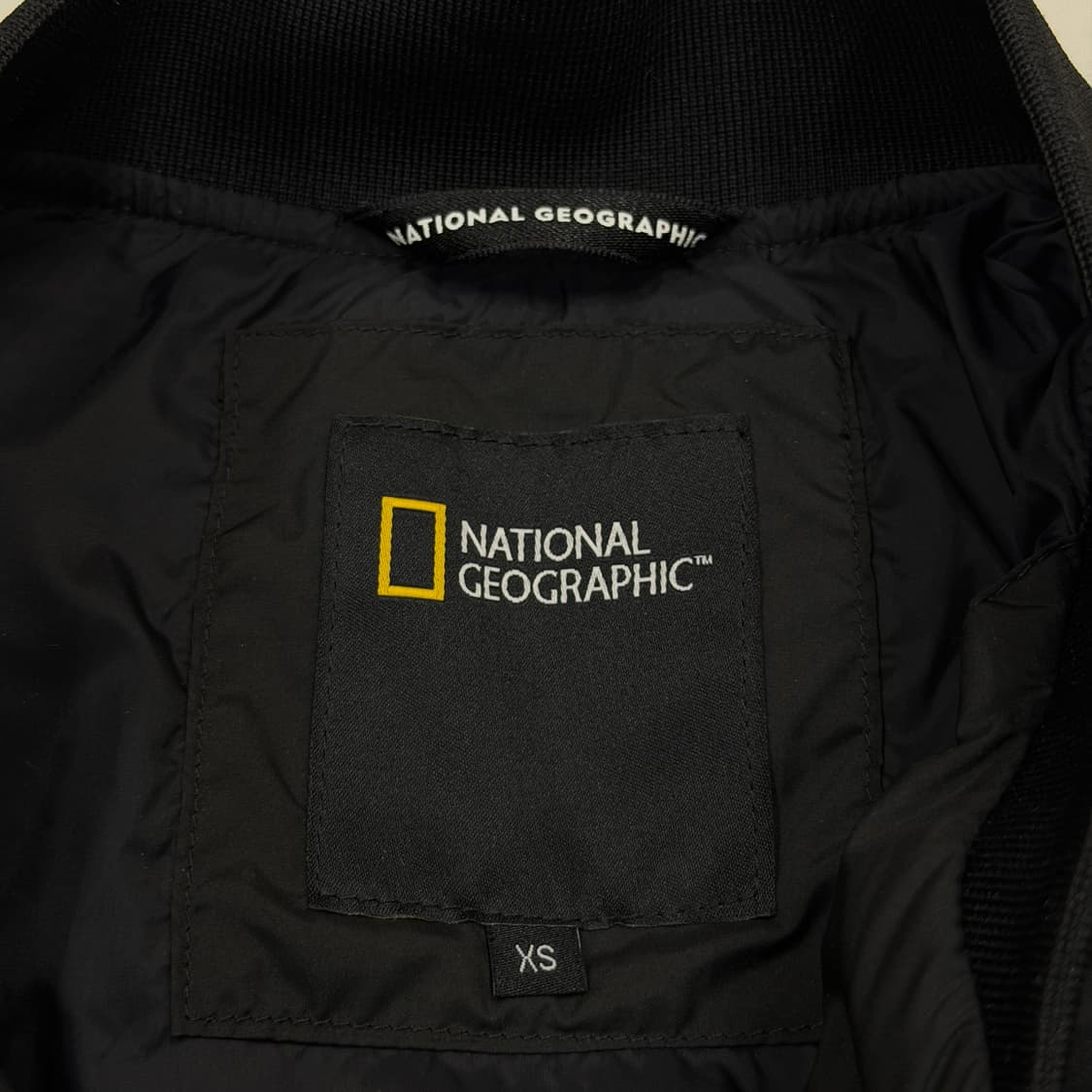 내셔널지오그래픽 여성 엘크 블루종 경량패딩 점퍼 블랙 XS 상품이미지4