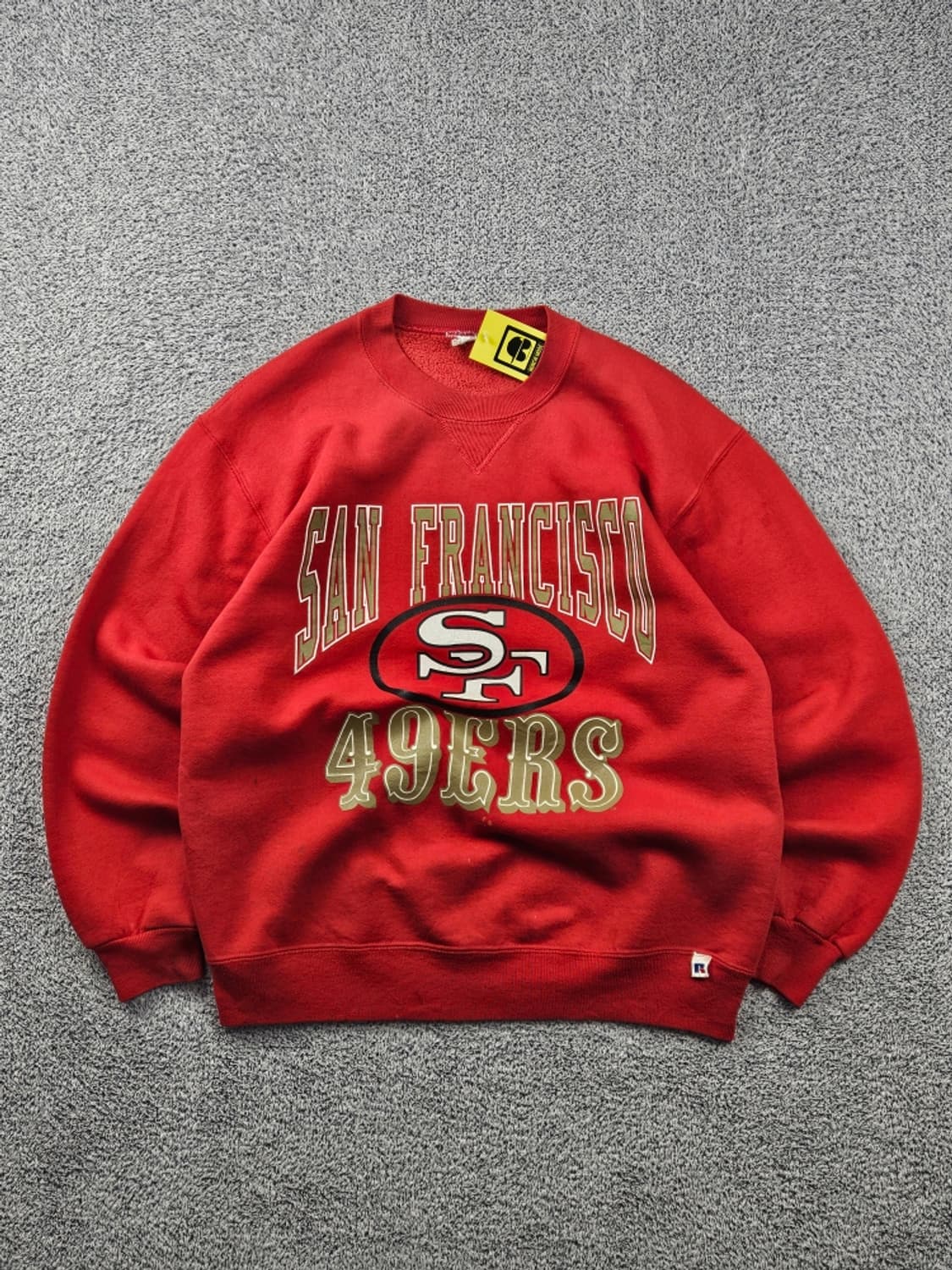 러셀 에슬레틱 샌프란시스코 치프스 맨투맨 스웻 셔츠 (L추정)/11098 상품이미지1