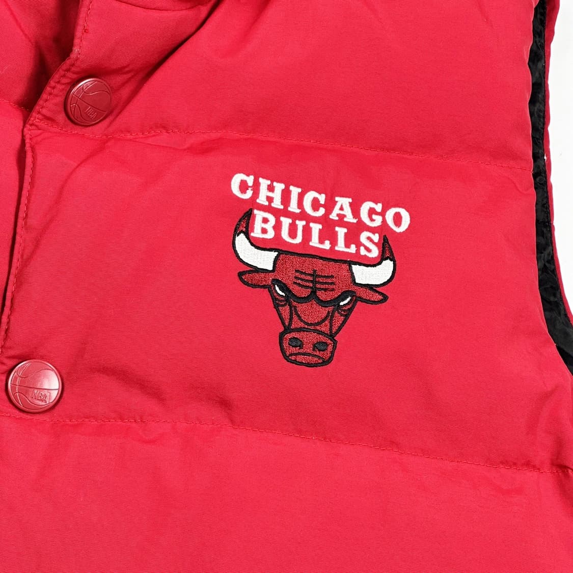 NBA 시카고불스 레드 푸퍼 조끼 패딩 (L) 상품이미지4