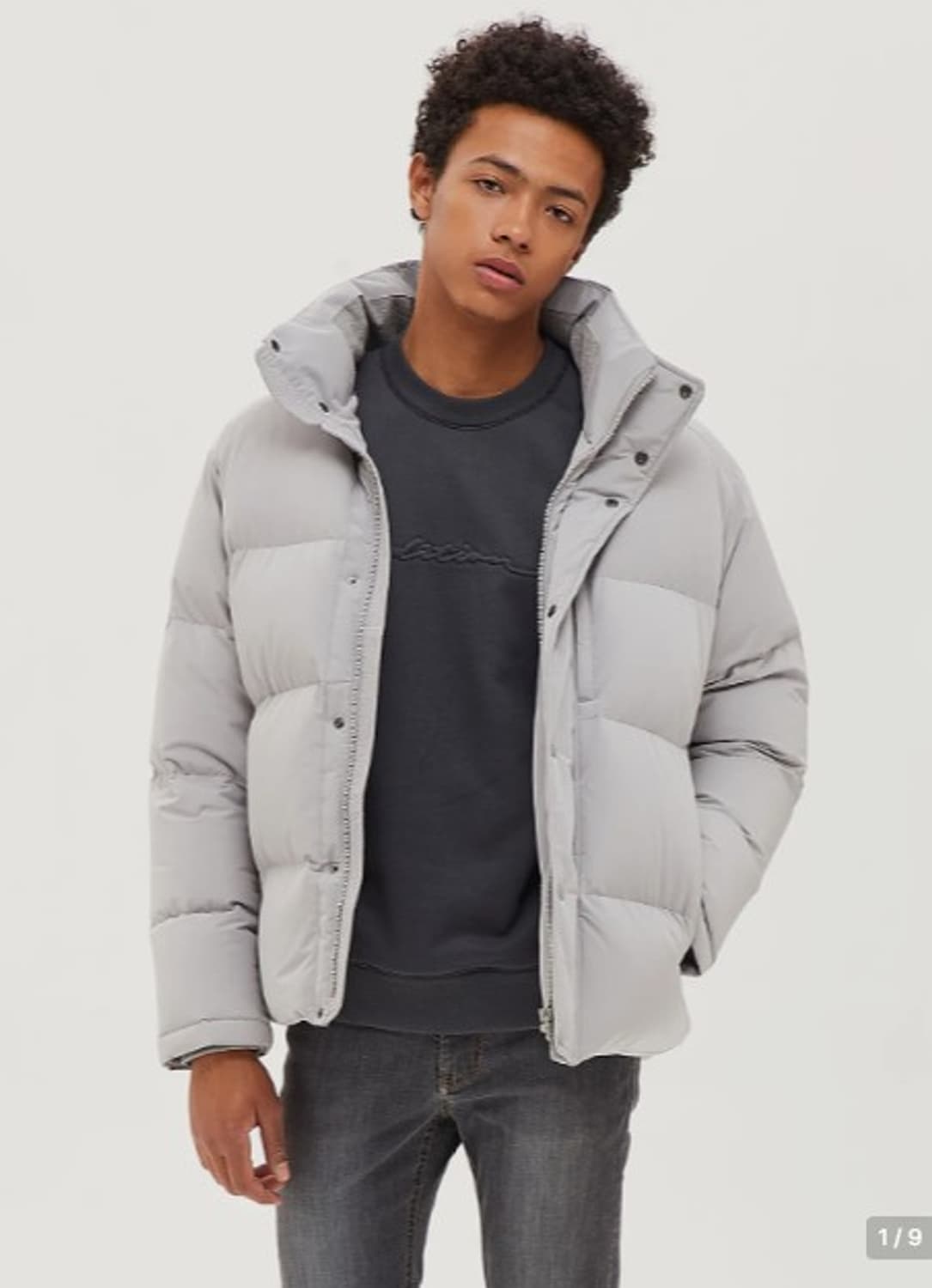 앤드지 몽골피에 오버핏 구스 다운  패딩 점퍼 상품이미지1