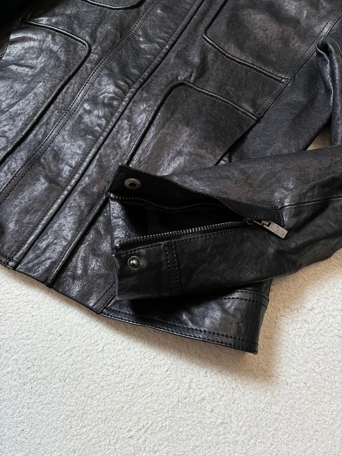 빠니깔레 이태리 100% 양가죽 자켓 PN7328 상품이미지5