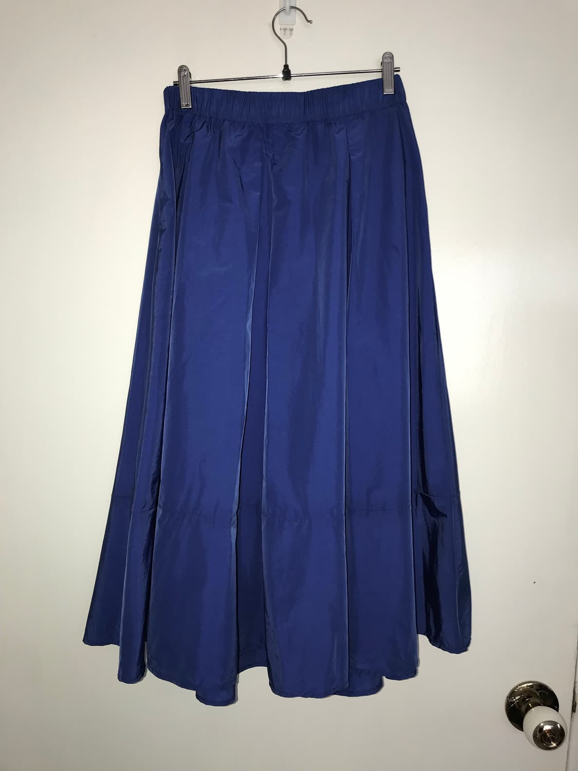 ONE DAY, SUDDENLY Blue Nylon Pleats Skir 상품이미지5