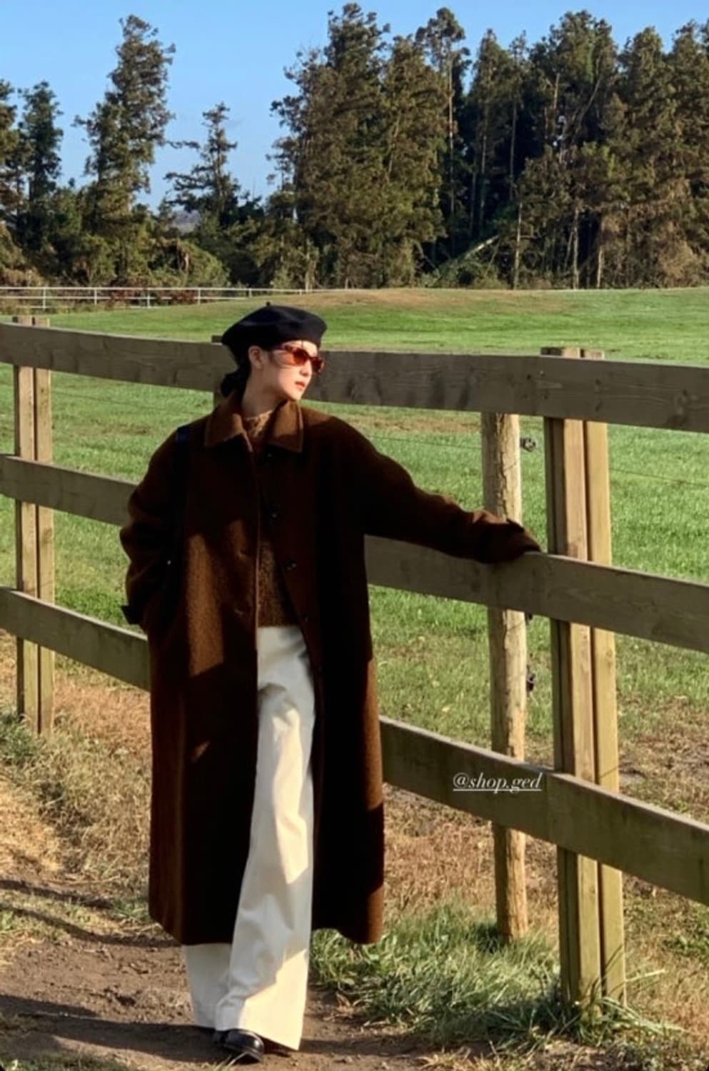 게드 샵게드 베어 롱코트 (ged) 상품이미지2