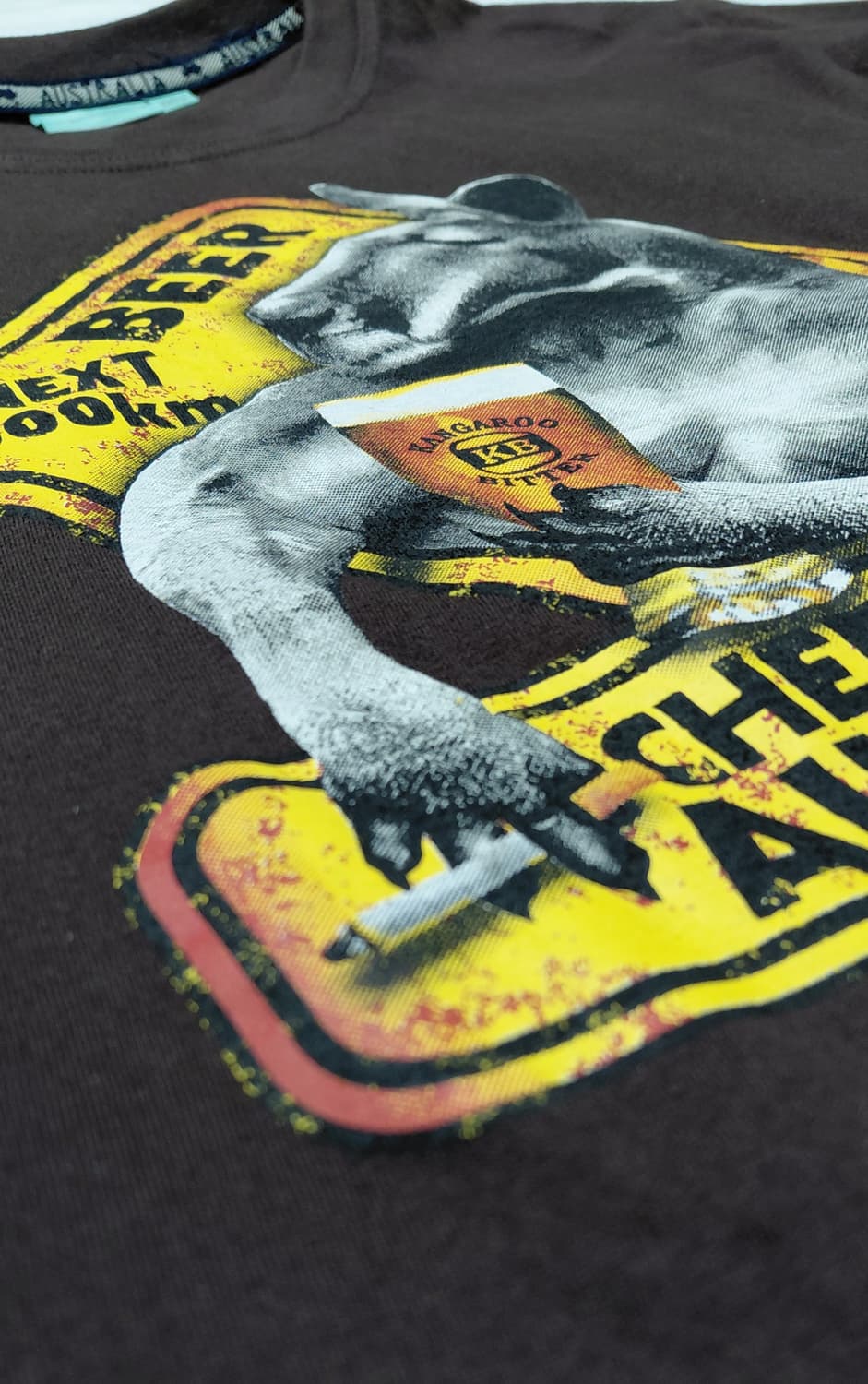 [M] 빈티지 호주 Classic Roo 'Cheers Mate' 반팔티 상품이미지7