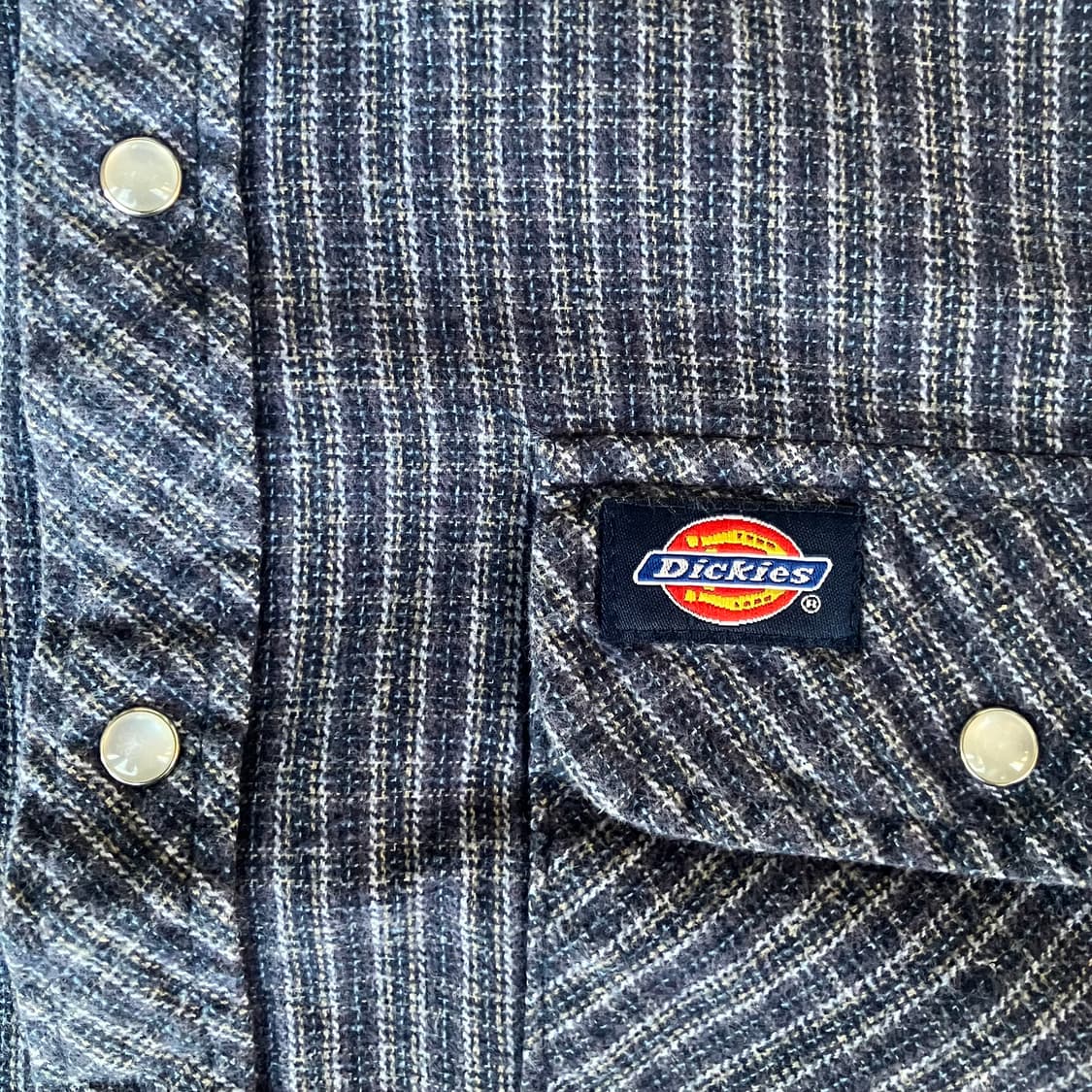 Dickies 코튼 플란넬 워크 셔츠 상품이미지4