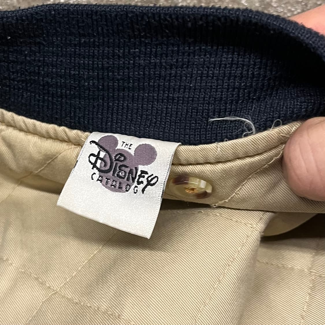 90s 미키마우스 데님 바시티 (105-110) 상품이미지7