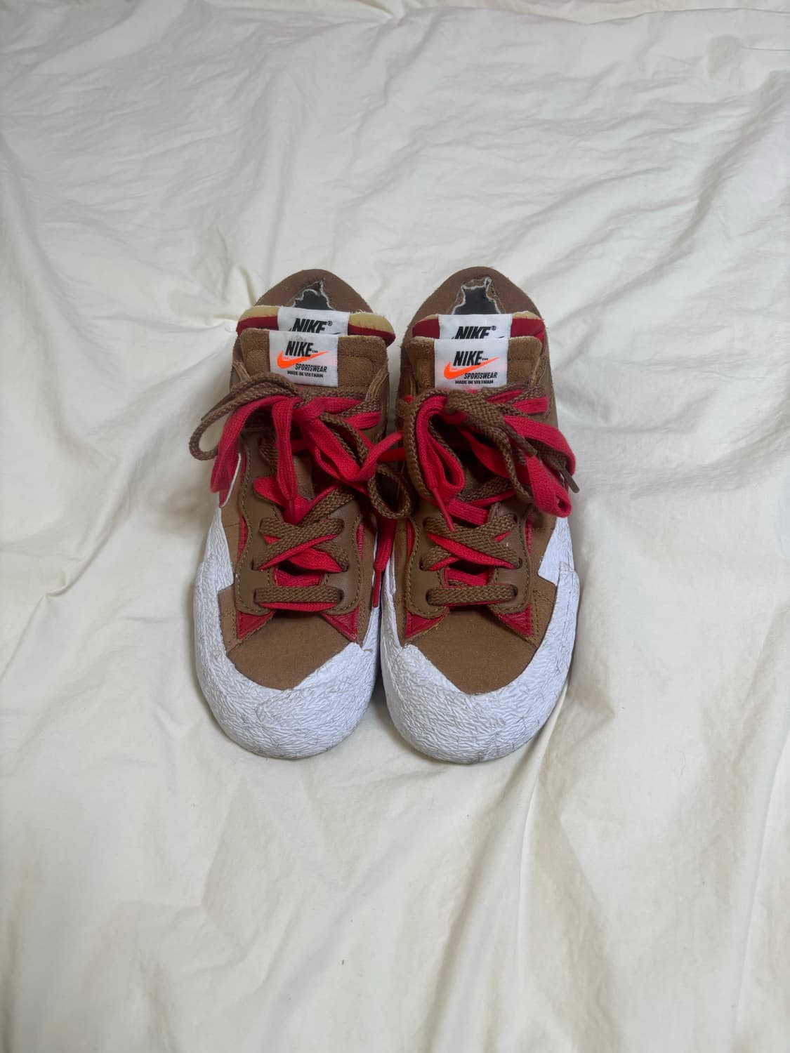 나이키X사카이 블레이저 로우 브리티쉬 탄 상품이미지1