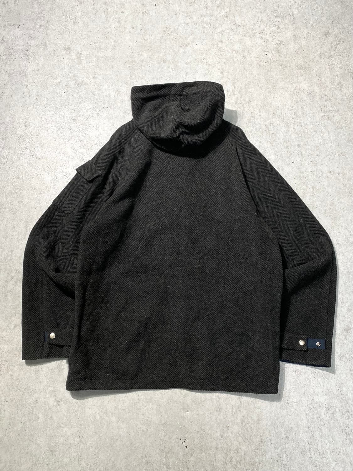 [2] Natural Laundry 내추럴 런드리 재팬 해링본 울 자켓 상품이미지4