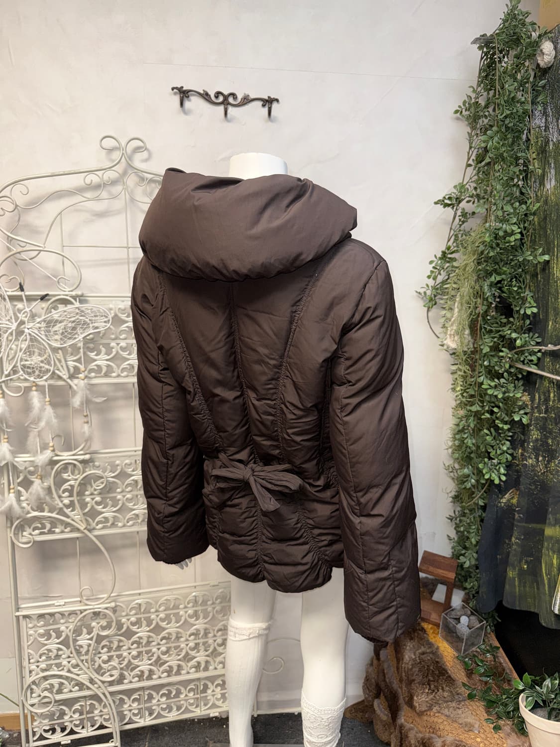 Armani Collezioni brown goosedown puffer 상품이미지8