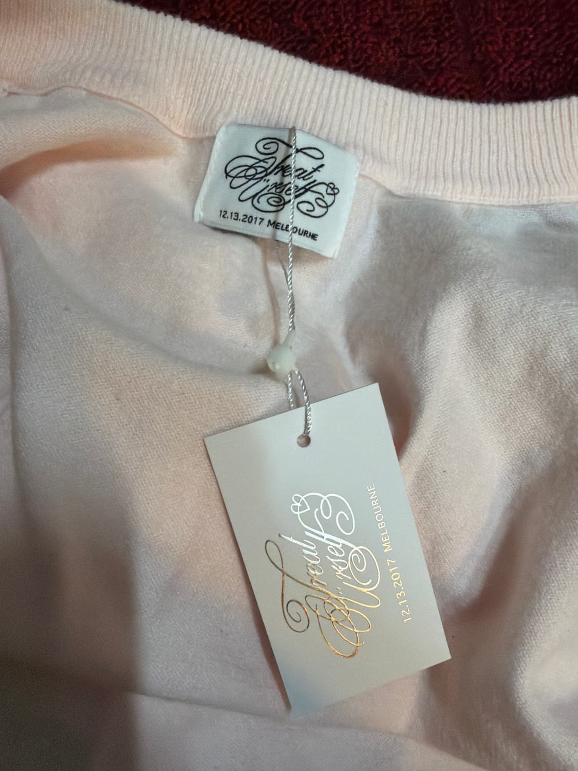 Treat urself 트리트유어셀프 로즈 가디건 새상품 상품이미지8