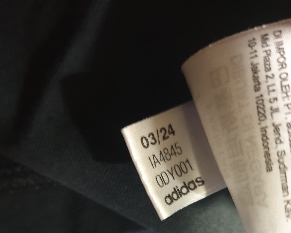 아디다스 파이어버드 클래식 3선 반팔티 블랙 (M) IA4845 상품이미지8