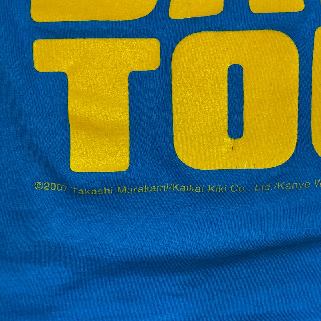 00s 칸예 투어 머천 티셔츠 빈티지 상품이미지3