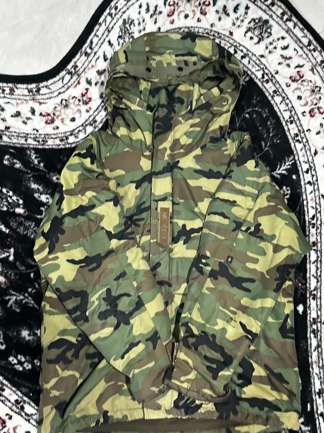 MEDECO 메데코 카모플라쥬 바람막이 밀리터리 자켓 M 상품이미지1