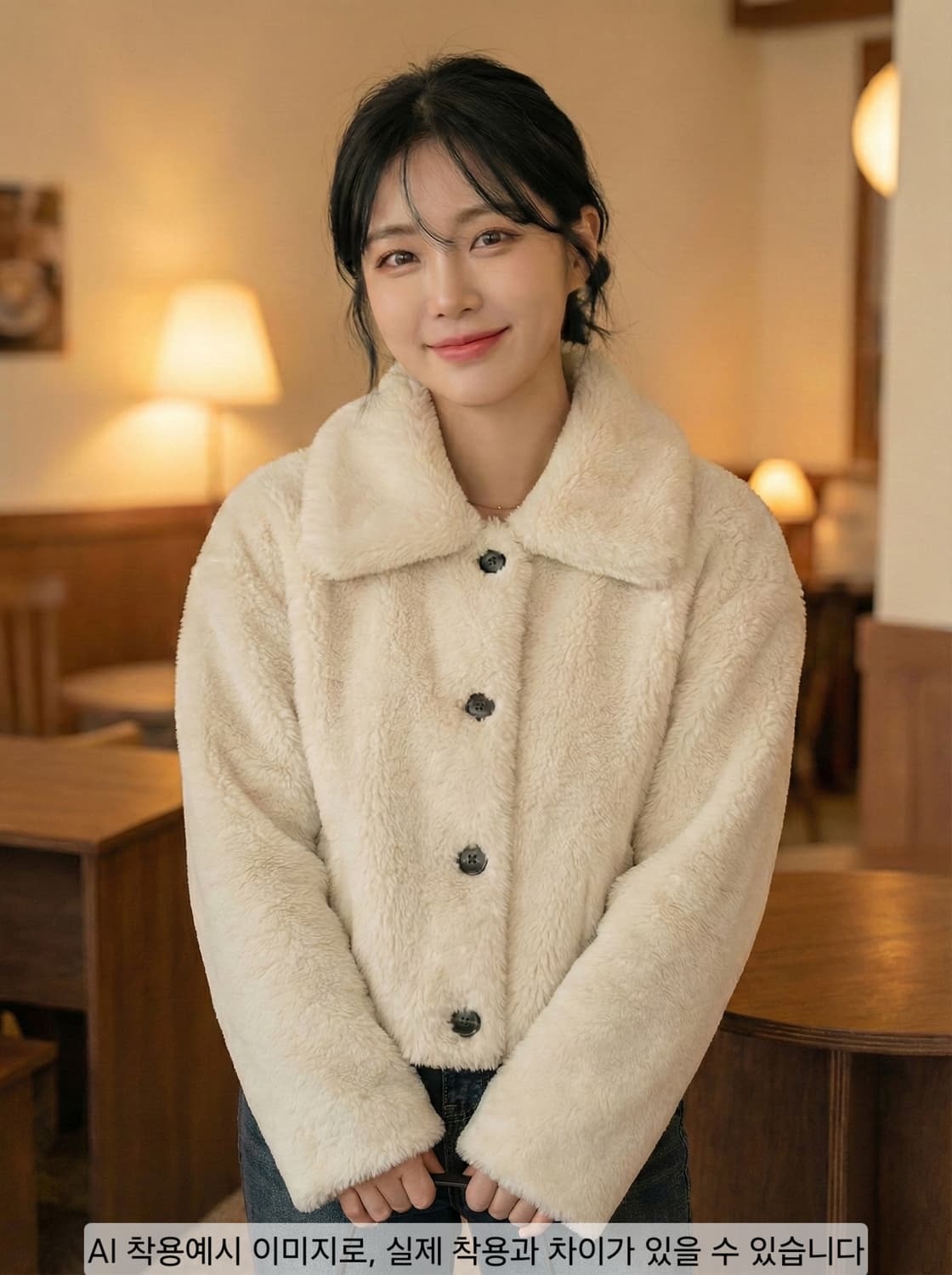 도프셉(doffsept) 리버시블 에코 퍼 무스탕 자켓 상품이미지1