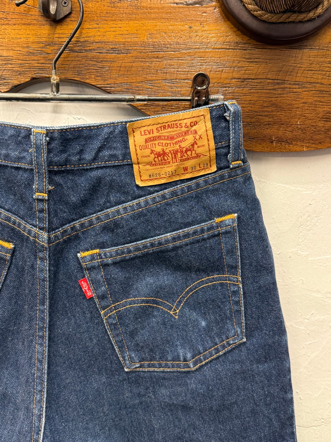 90s Japan Levi’s W626 Denim Shorts 상품이미지2