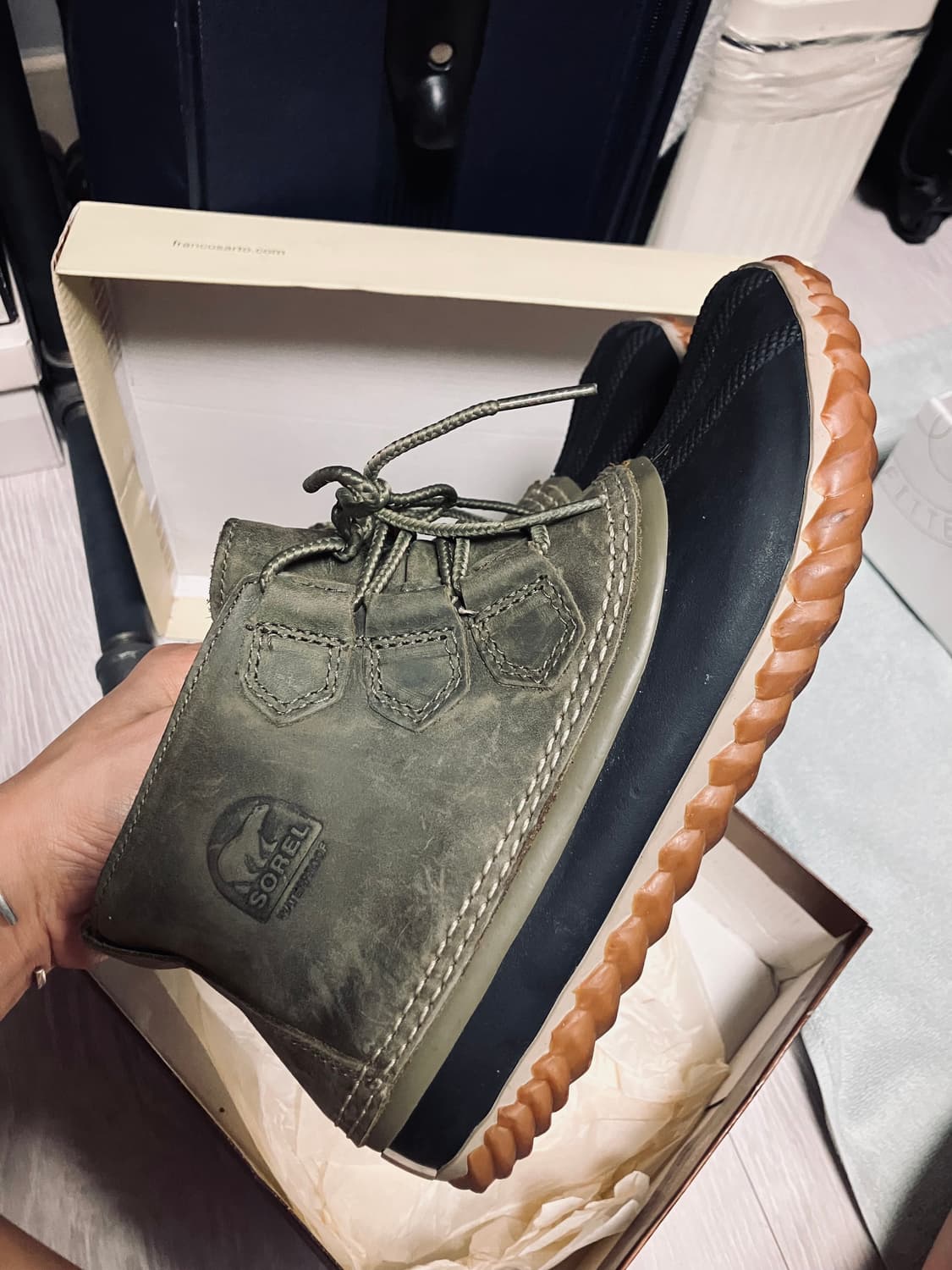 sorel out & about duck boots 소렐 덕부츠 레인부츠 상품이미지7