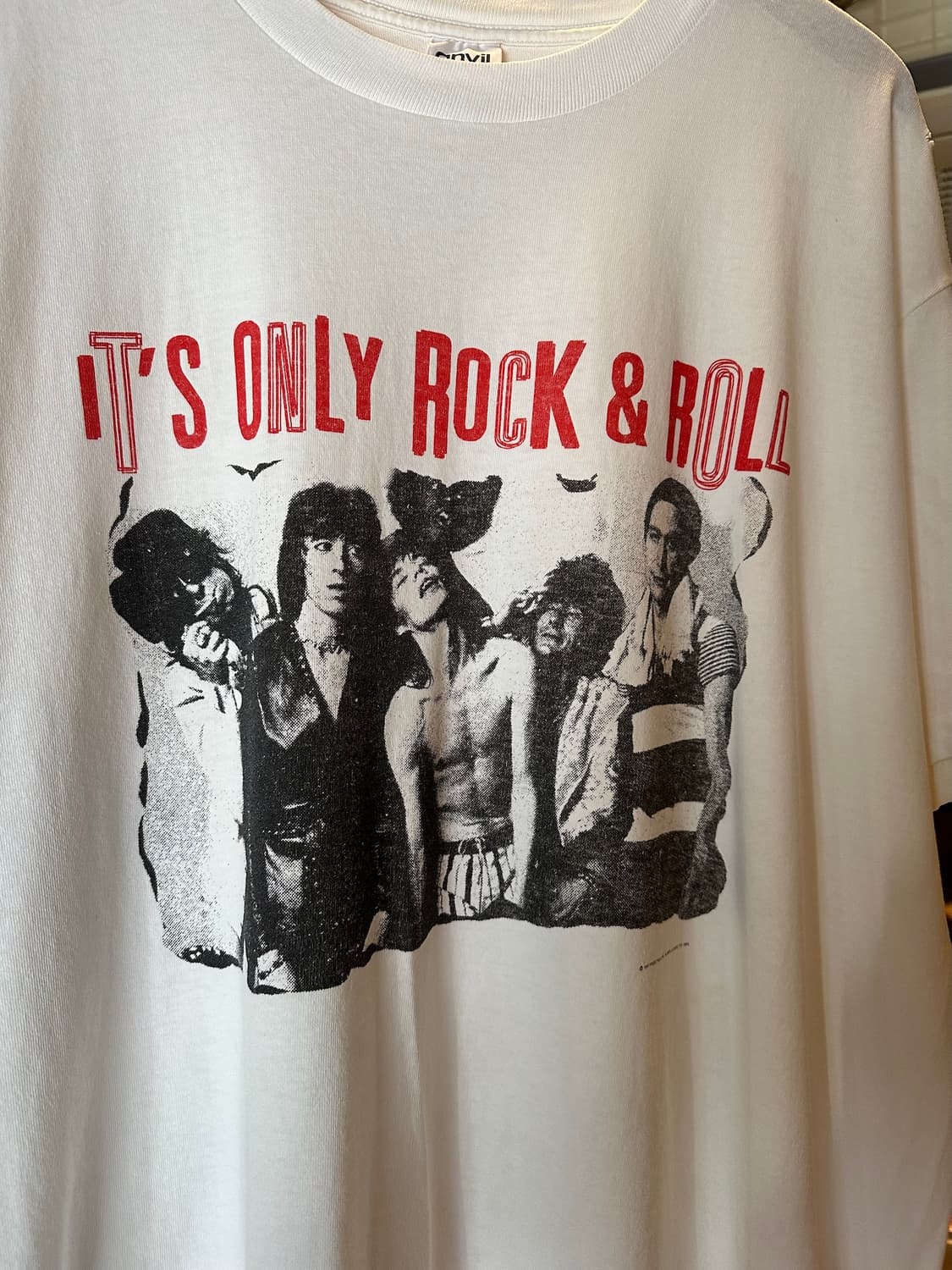 90s USA 빈티지 롤링스톤즈 밴드티 상품이미지3