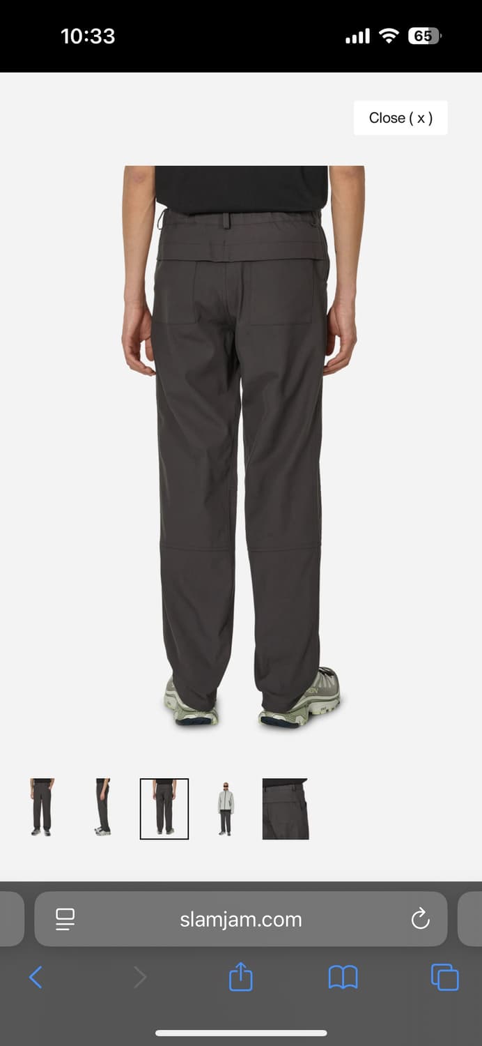 GR10K Tech Canvas Cut Pant / Size 50 상품이미지8