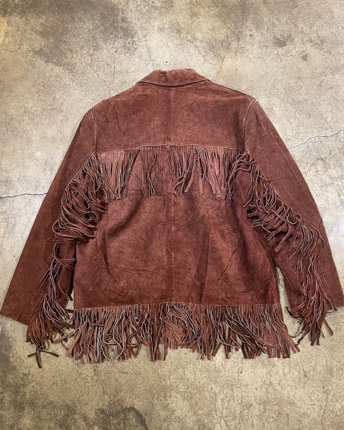 스웨이드 프린지 디테일 웨스턴 자켓 (B5114) 상품이미지7