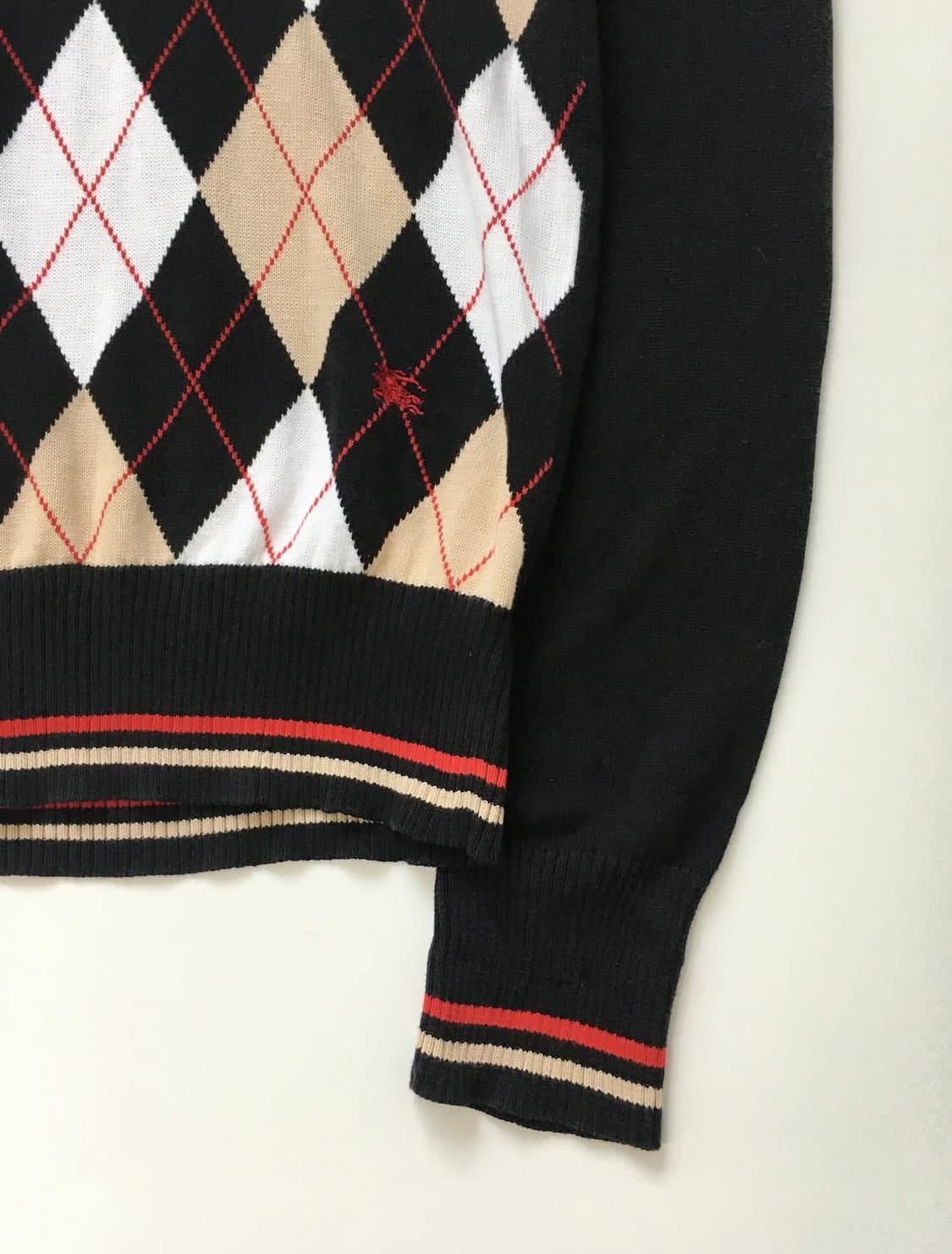 Burberry 버버리 블루라벨 우먼 아가일 니트 상품이미지6