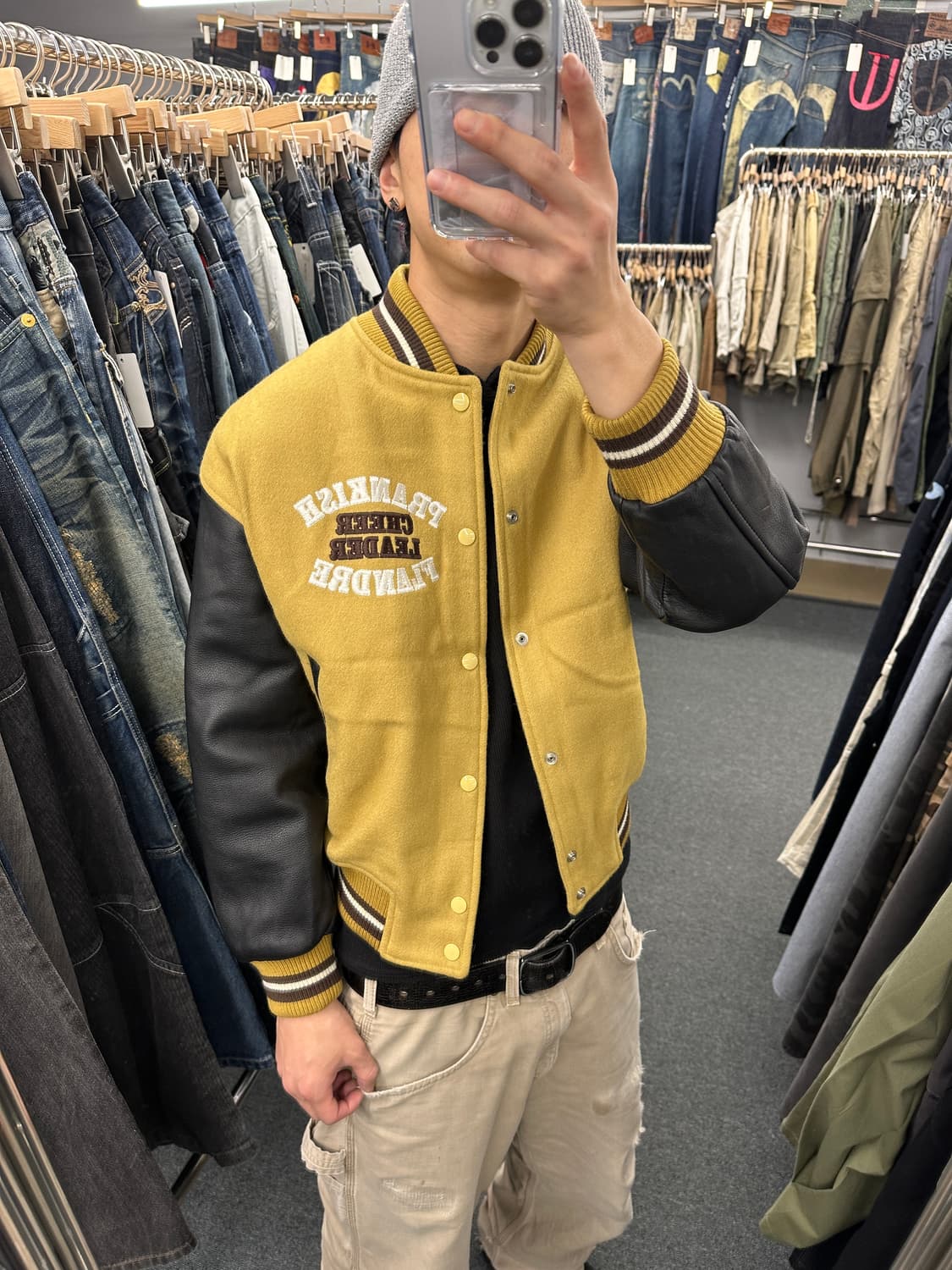 M) Prankish 재패니즈 빈티지 바시티 자켓 상품이미지2