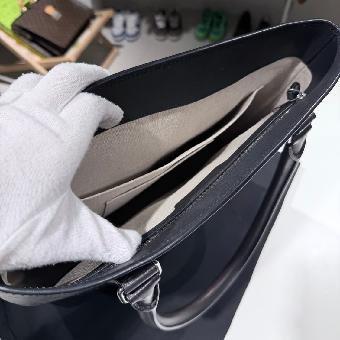 A+ /  벨루티 바티컬 네오 토트백 투주르 비지니스 블랙 상품이미지10