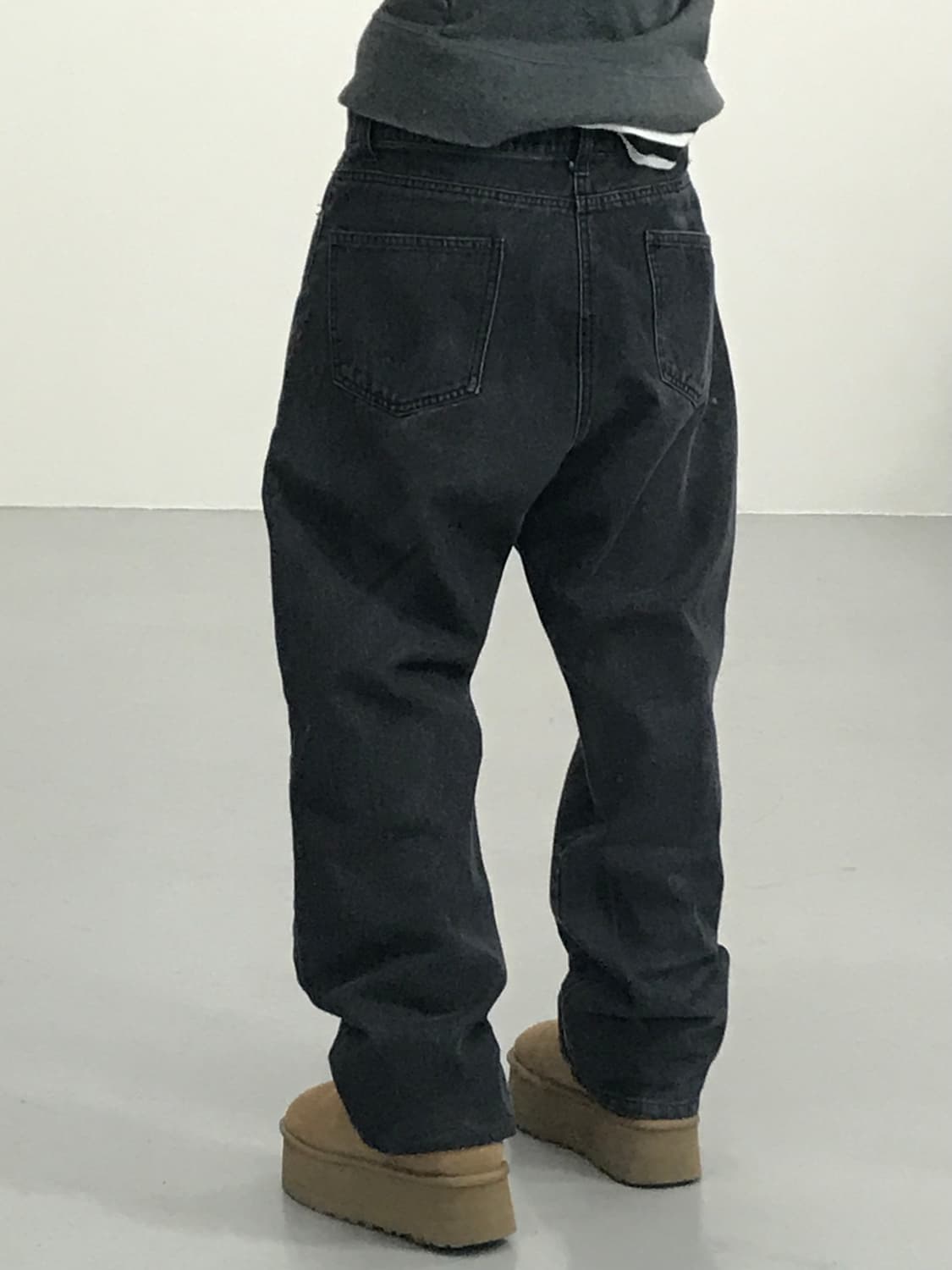 모노마트 흑청데님팬츠 상품이미지3