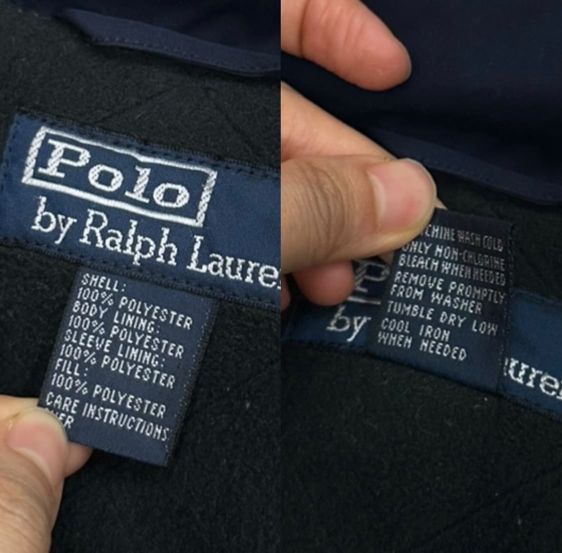 00s 폴로 기모 스윙탑 네이비 (M~L) 상품이미지9