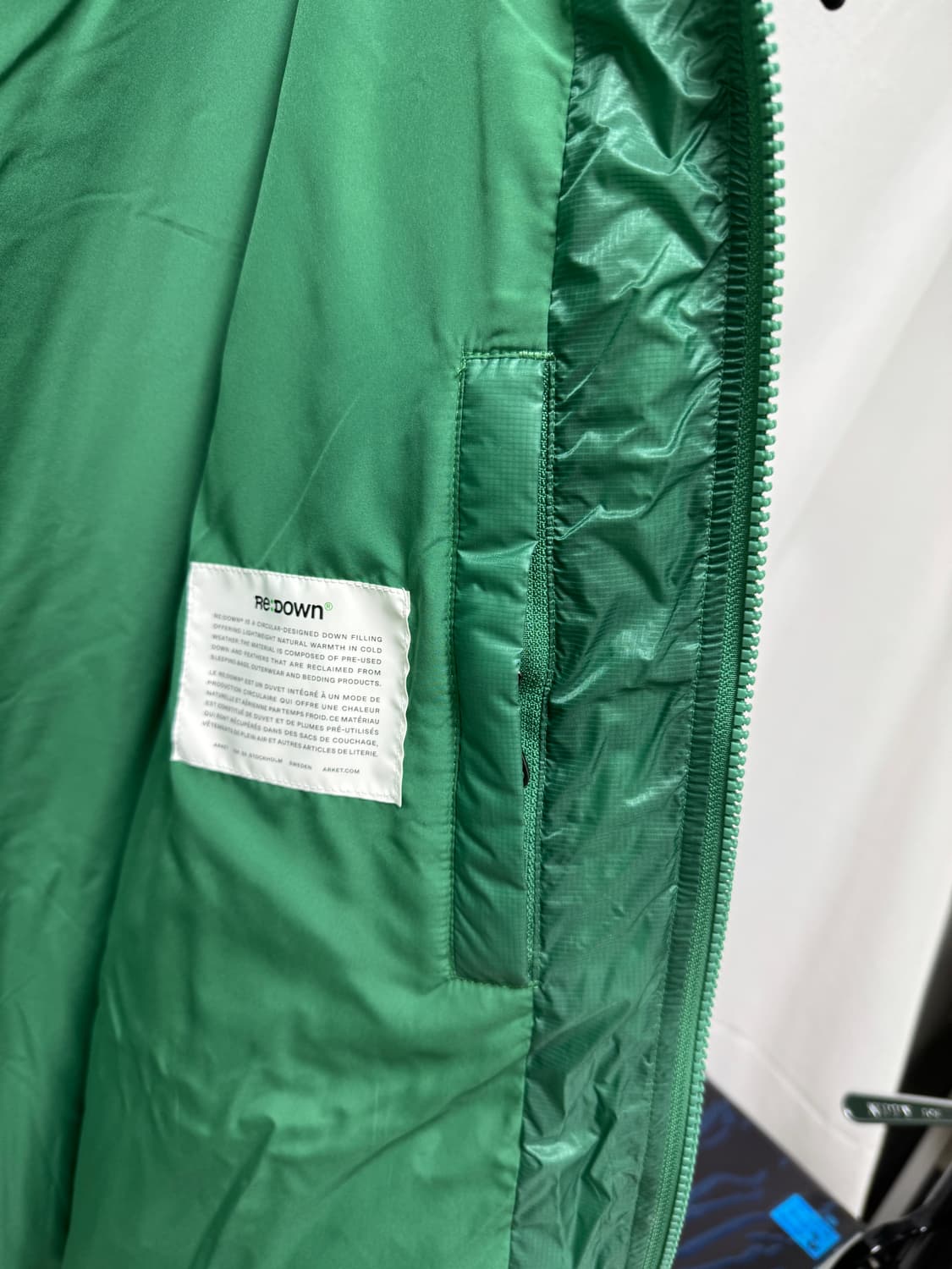 아르켓 루빈 퀼티드 립스탑 남성 다운 패딩 L 상품이미지6