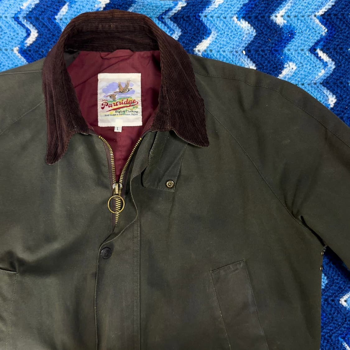 존 파트리지 왁스 헌팅 자켓 상품이미지4