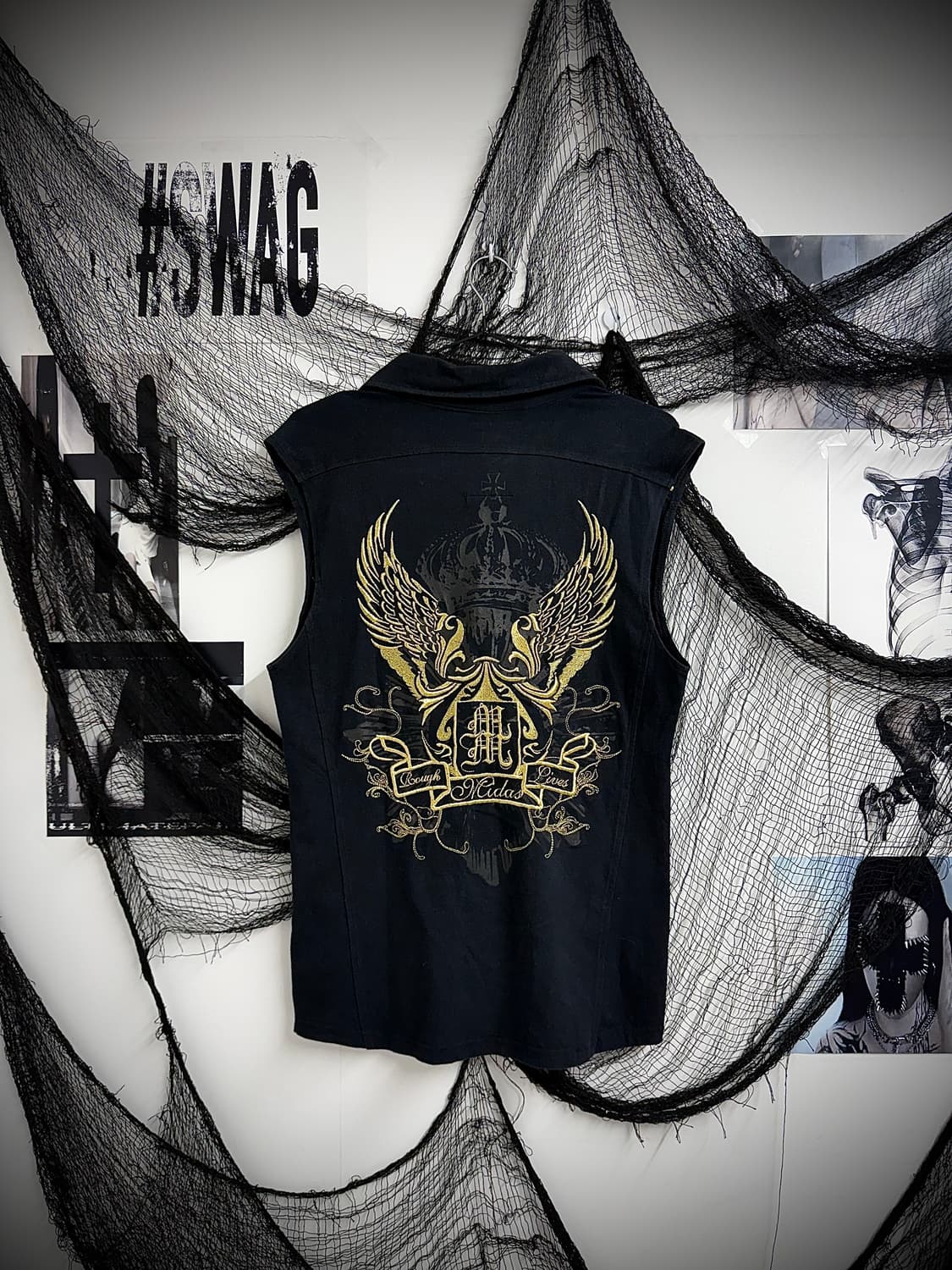 MIDAS printing embriodery sleeveless 상품이미지3