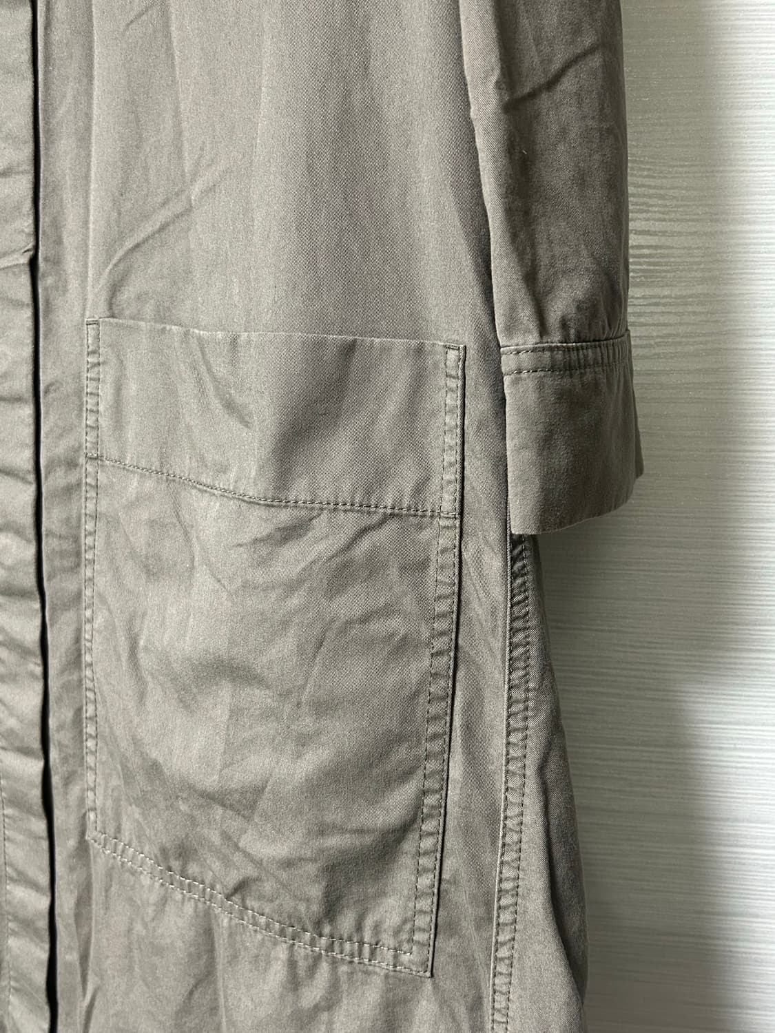 COS 차이나 카라 라운드 빅포켓 원피스 상품이미지4