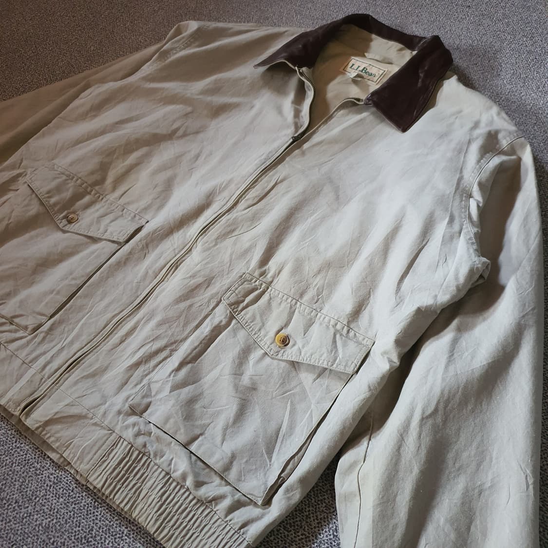 80s 엘엘빈 봄버 자켓  no.78 상품이미지2