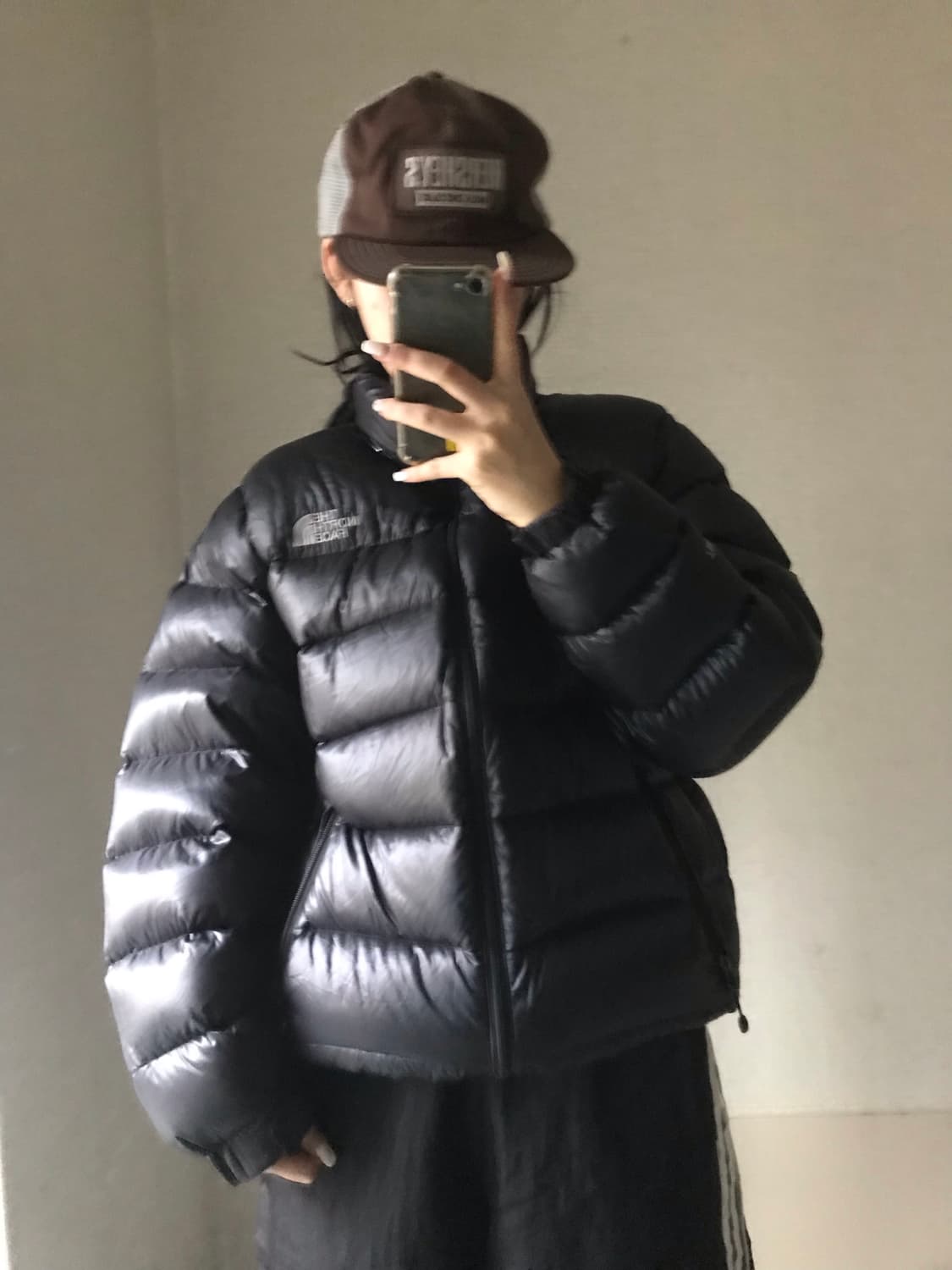 노페 블랙 패딩 상품이미지4