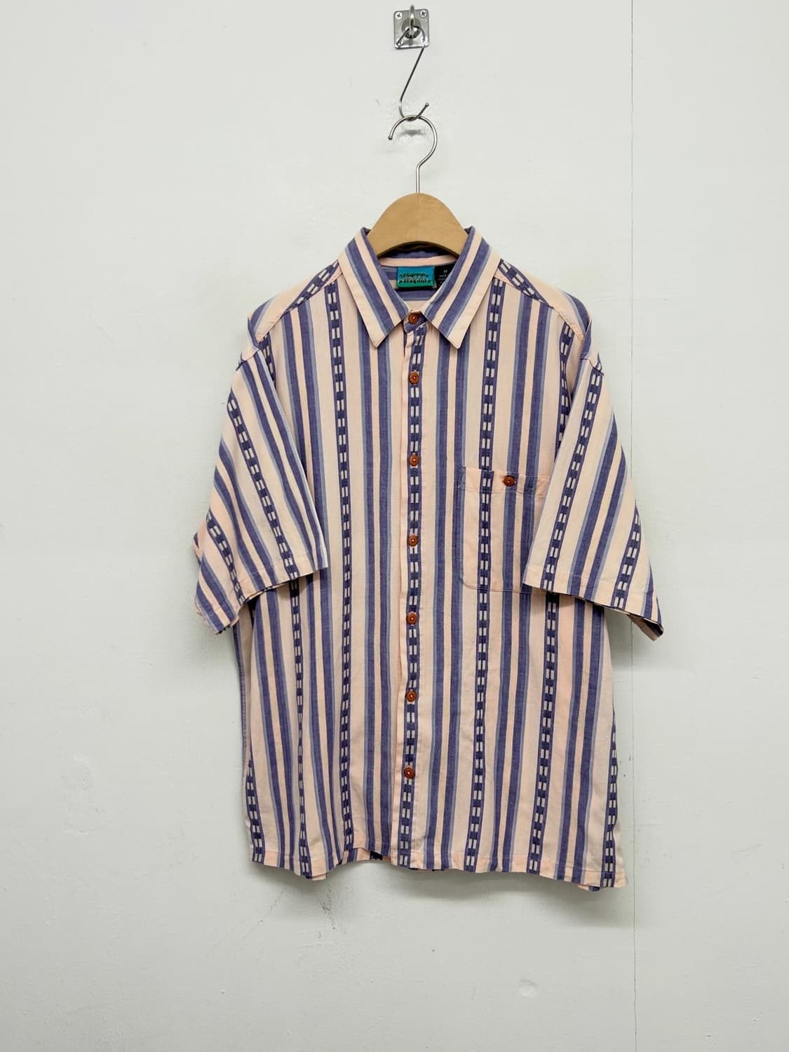 90s 파타고니아 스트라이프 셔츠 상품이미지1
