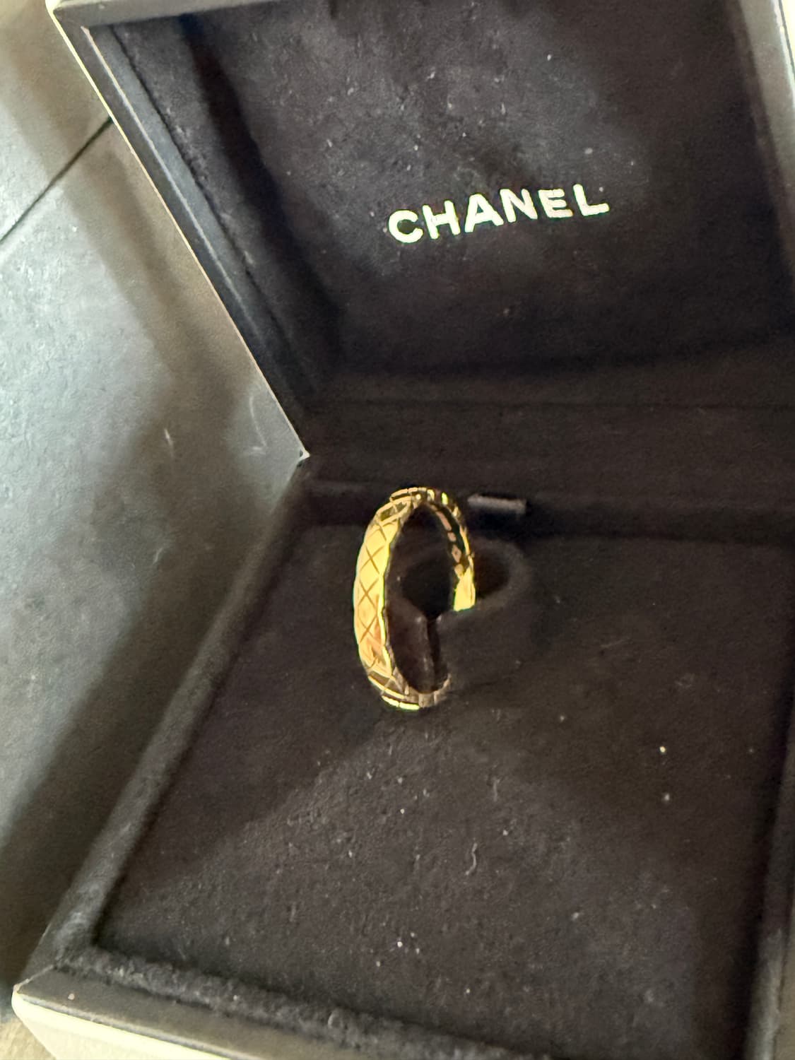 샤넬 코코크러쉬 링 59호 옐로우골드 상품이미지3