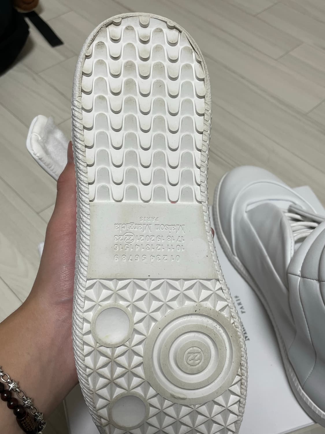 42) 마르지엘라 퓨처 하이 화이트 상품이미지8