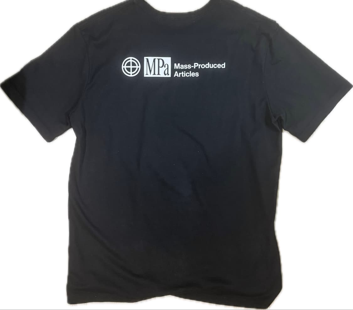 Mpa T-SHIRT (black) 상품이미지1