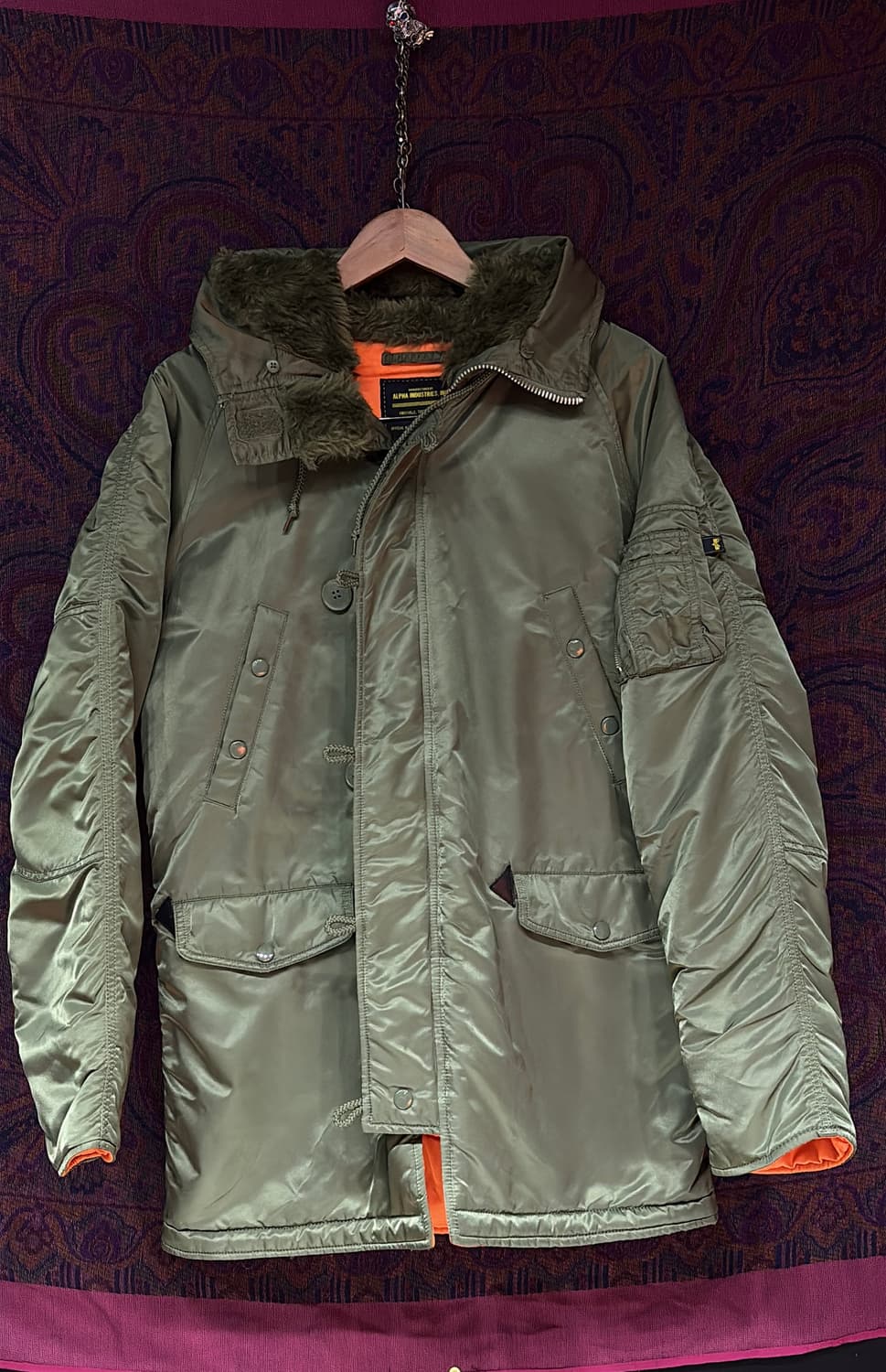 알파 인더스트리 n-3b 파카 상품이미지1
